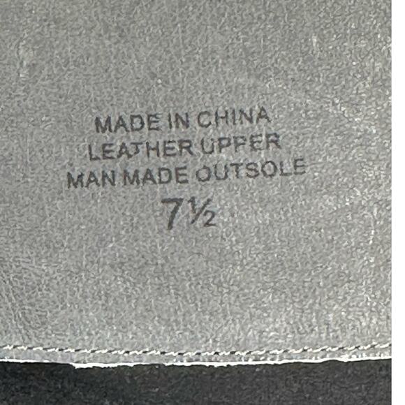 Elliot Lucca Knee High Gray Boots Leather Upper 7 1/2 Gently Worn-Nice! - Picture 11 of 12